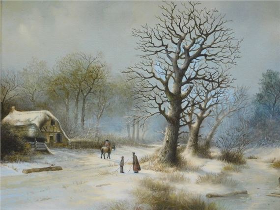 Max Brandrett | Winter scene | MutualArt