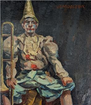 'The French Clown' - James Charles Middleton