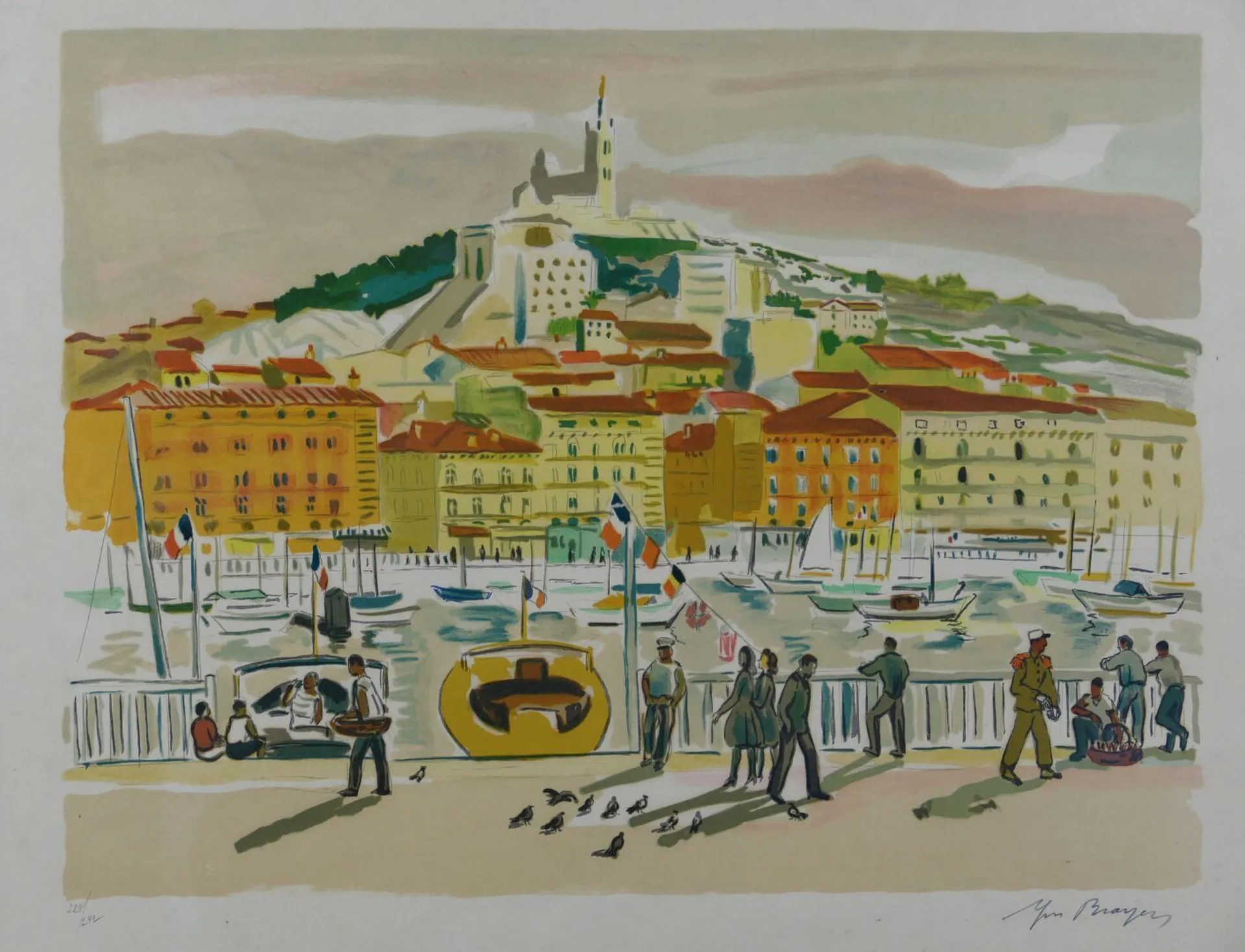 Yves Brayer Marseille MutualArt