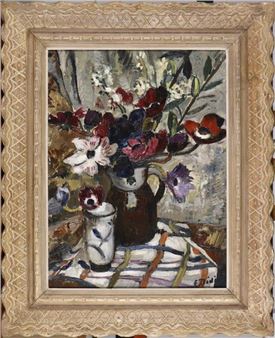 " Fleurs dans une cruche " - Émile Didier