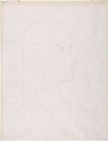 Henri Matisse | Portrait de Simone Monette Vincent (1942) | MutualArt