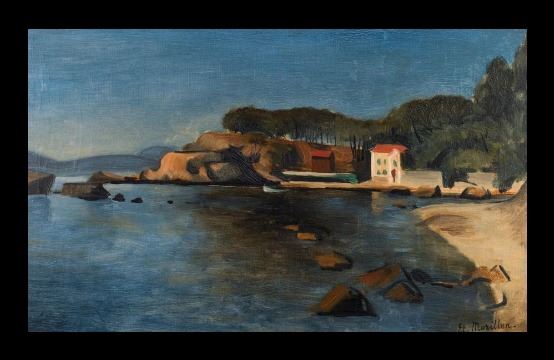 Etienne Morillon | Paysage de bord de mer | MutualArt