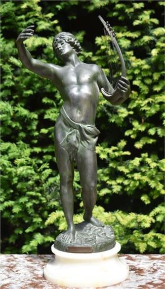 Georges Marie Valentin Bareau | David devant Saul | MutualArt
