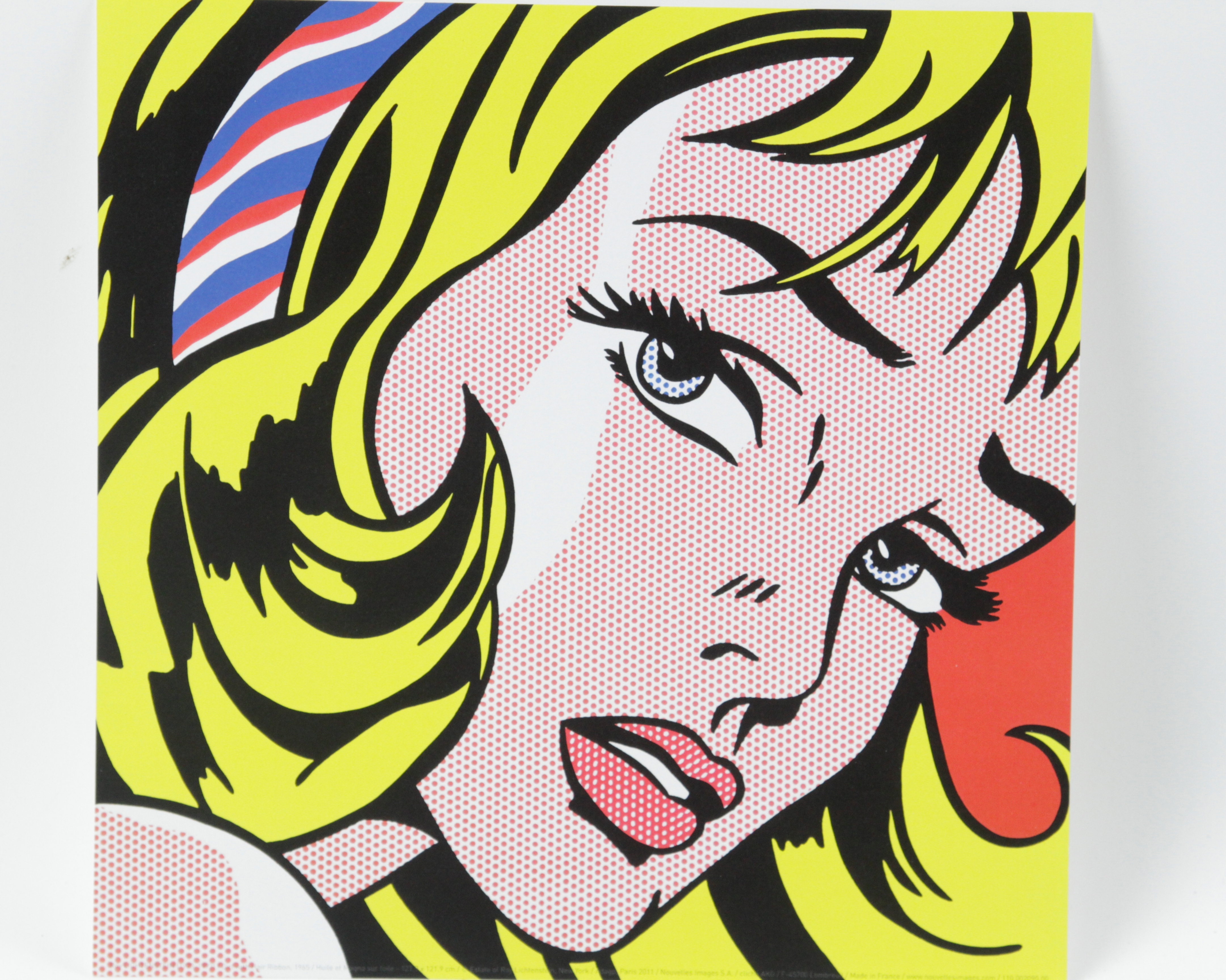 Roy Lichtenstein | Girl with Hair Ribbon (1965) | MutualArt