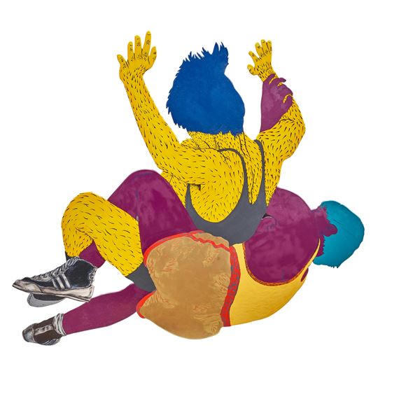 Holding Down the Hairy Man by Roger Boyce, 1981