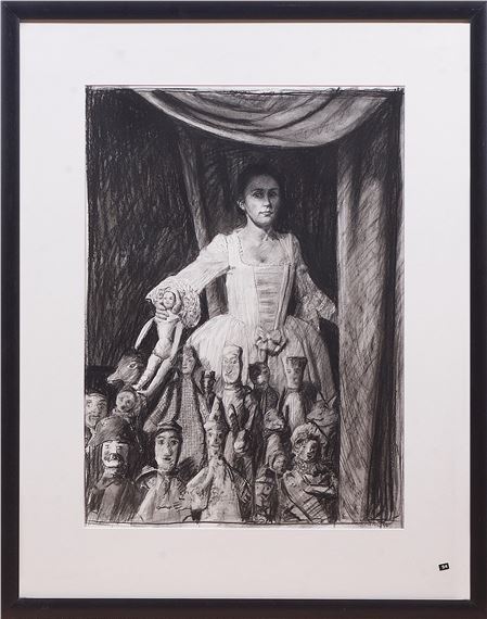 Untitled – Woman with puppets