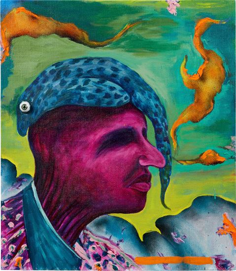 Eel-Head by Simphiwe Ndzube, Executed in 2018