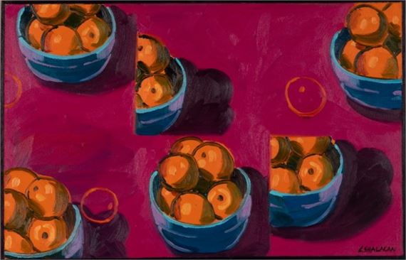 Six Bowls of Oranges - Lynda Shalagan