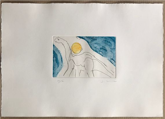 "Estinto" by Mario Schifano, 1983