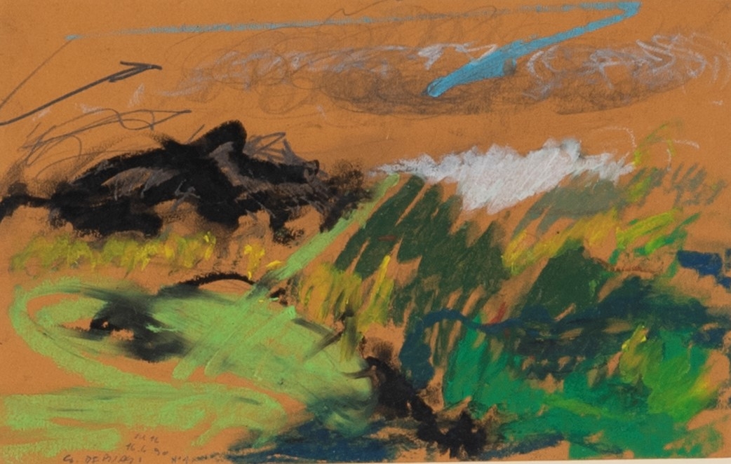 Artwork by Giuseppe Debiasi, Soggetti vari, Made of 2 mixed media on paper