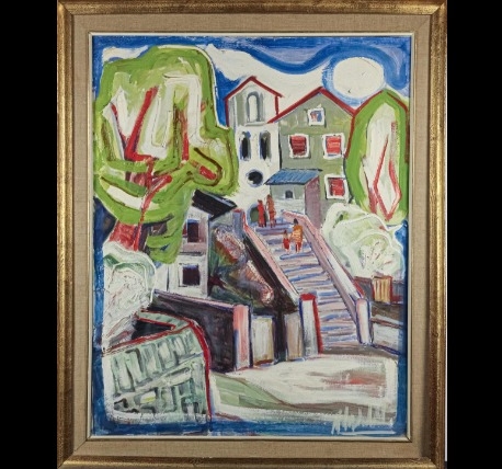 Artwork by Manuel Capdevila Massana, Tour de Carol, Made of Oil on canvas