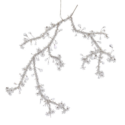 Artwork by Tord Boontje, Blossom Chandelier, Made of Swarovski crystal, enameled steel, LEDs