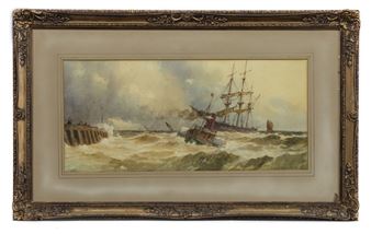 A PAIR OF WATERCOLOURS BY H J BRETT - H. J. Brett