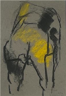 Nude from behind - Enrique Karabitian