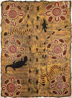 Goanna Dreaming - George Bush Tjangala