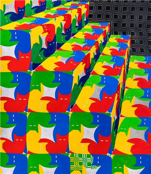 Macskalépcső by Bencs Dániel, 2021