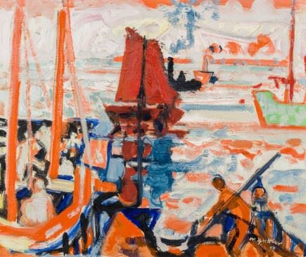 Venedig by Max Gubler, 1949