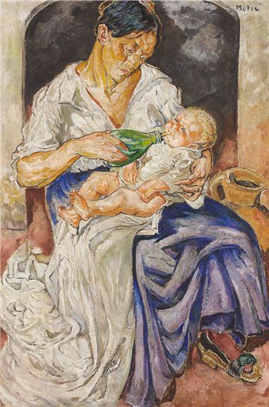 MACIERZYŃSTWO by Maria-Mela Muter, 1913
