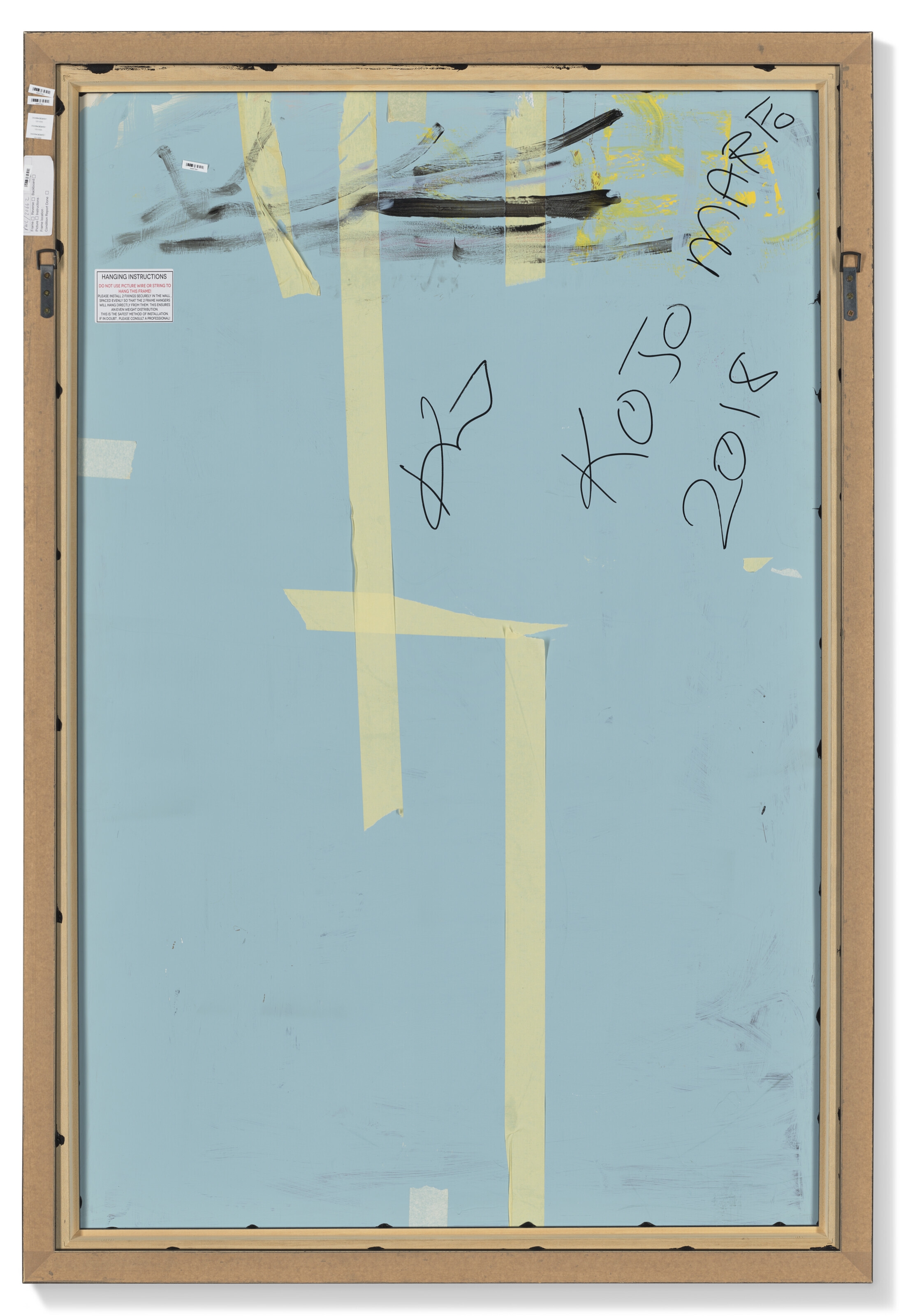 Artwork by Kojo Marfo, Chief and his Calabash, Made of acrylic on foam board