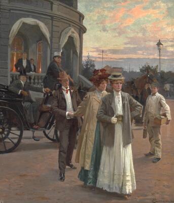 Erik Ludvig Henningsen | “Veninden” (1909) | MutualArt