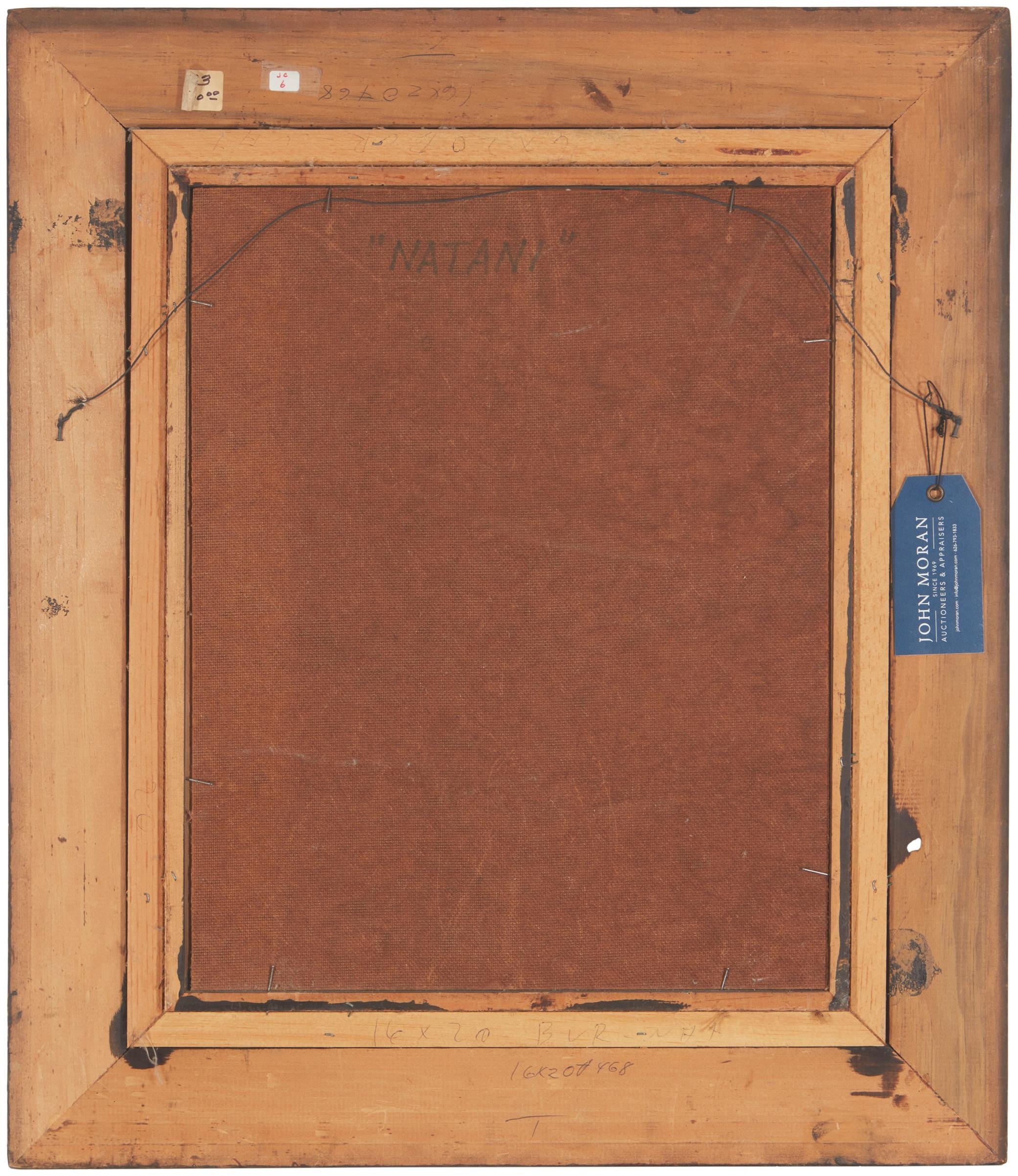 Artwork by Louis Benesch, "Natani", Made of Oil on Masonite