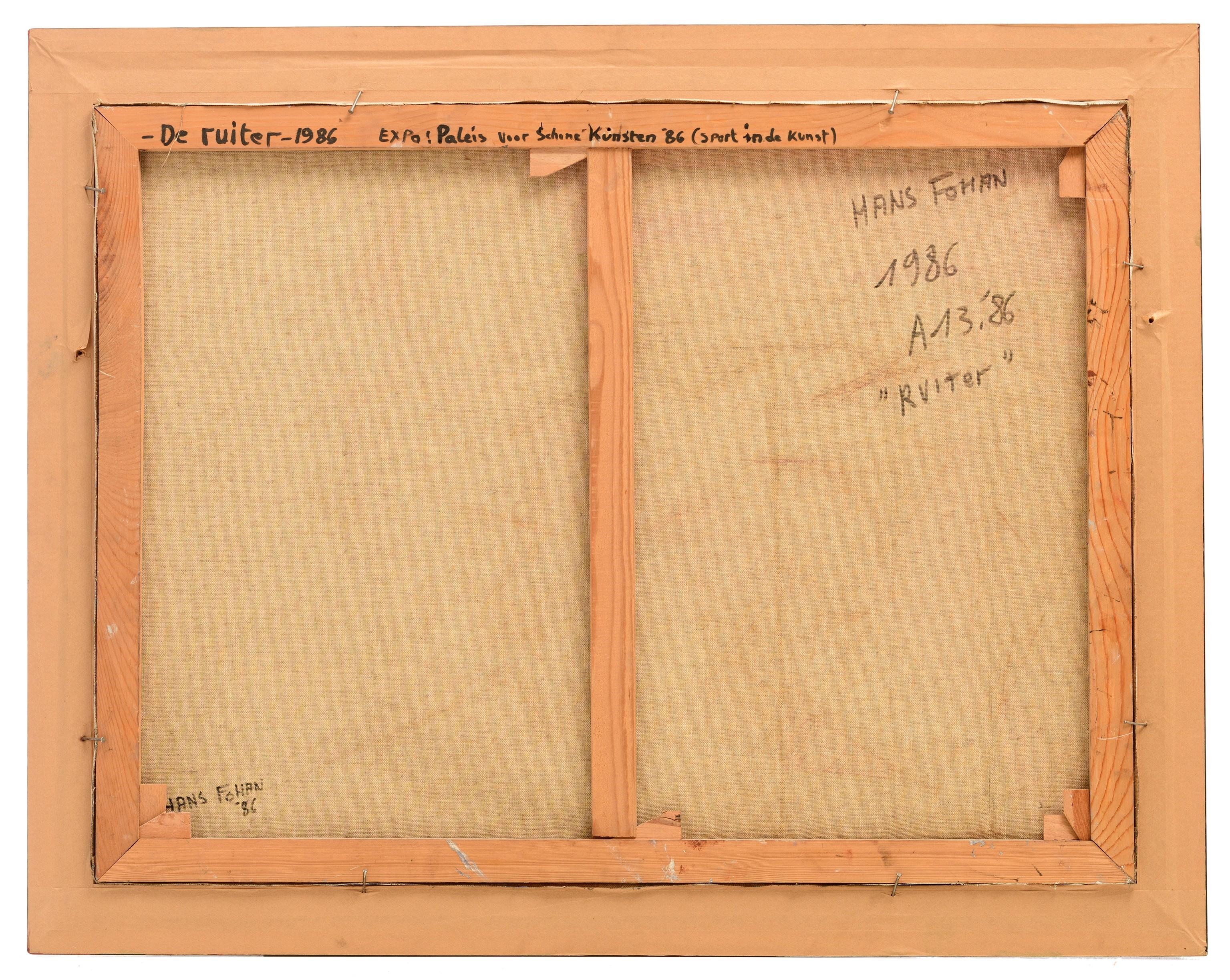 Artwork by Hans Fohan, De Ruiter, Made of oil on canvas