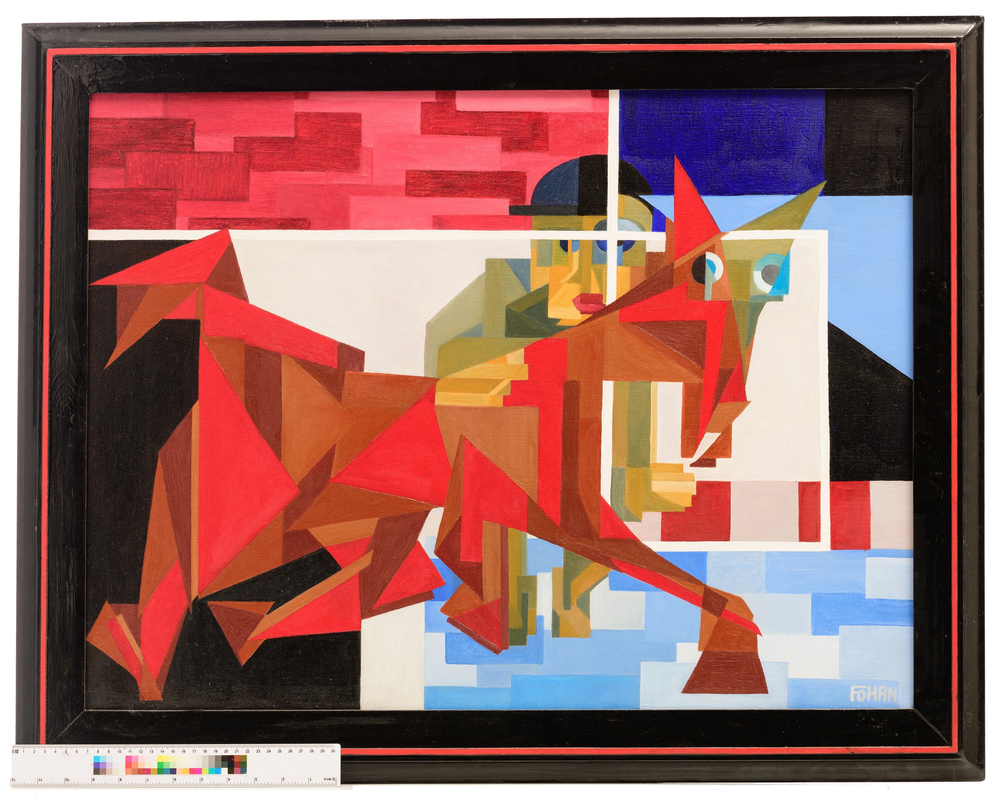 Artwork by Hans Fohan, De Ruiter, Made of oil on canvas