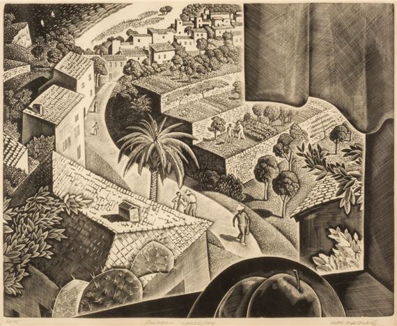 Southern Landscape by Iain MacNab, circa 1941