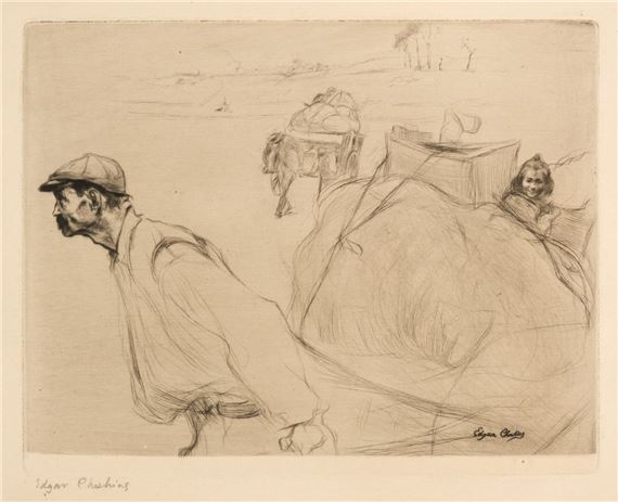 L'Exode by Edgar Chahine