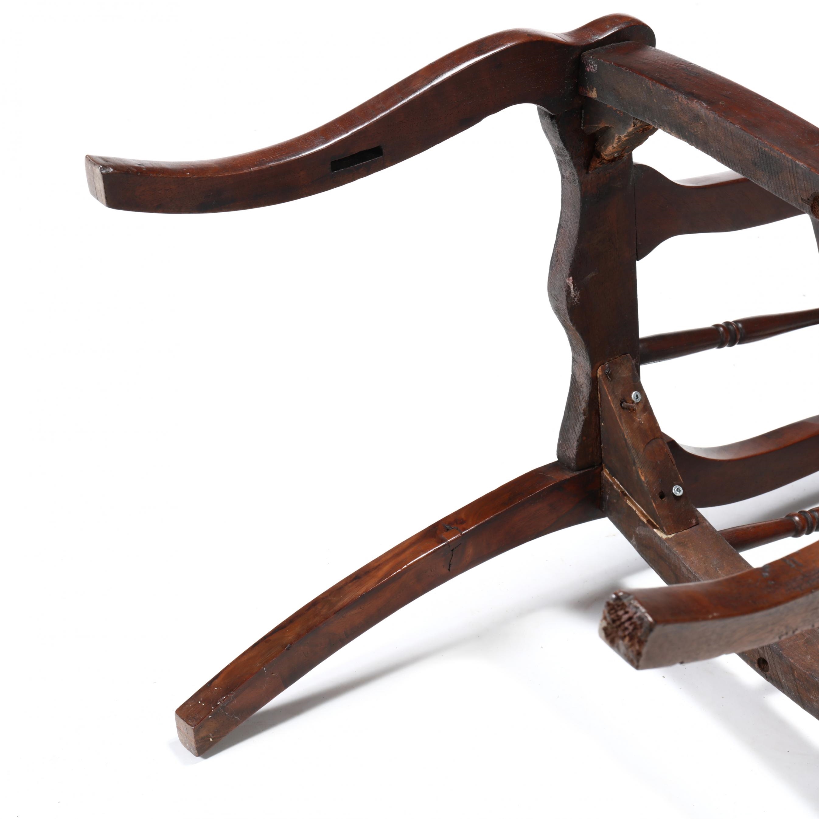 Artwork by Thomas Day, Set of Three Walnut Armchairs, Made of walnut  (3)