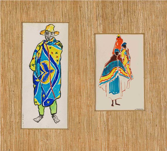 Basuto Man; Basuto Women by Richard Cheales