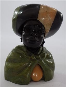 限定値下　Paul Kgaile 彫刻　アフリカンアート　女 アチェ族女性坐像 高さ66cm アフリカンアート 木彫刻 （p655-11