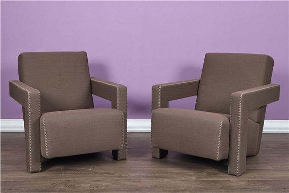 Paire de fauteuils Utrecht by Gerrit Rietveld, 1935