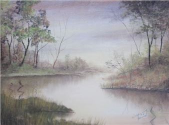 Riverscape - Walt Harned