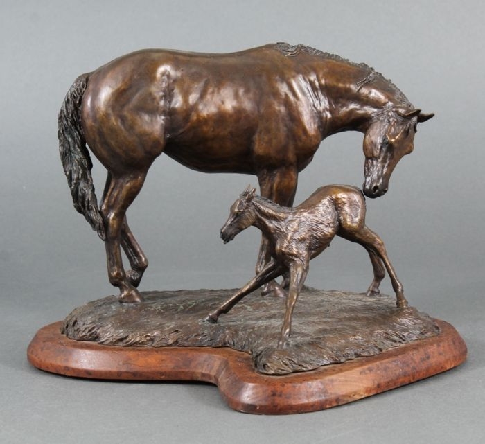 Artwork by Suzann Fiedler, I Got Legs, Made of Bronze