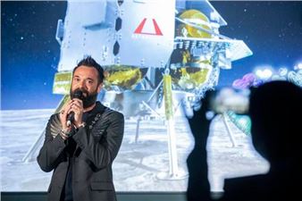 Sacha Jafri on Sending First Official Artwork to the Moon: 'It Will Last for Ever'