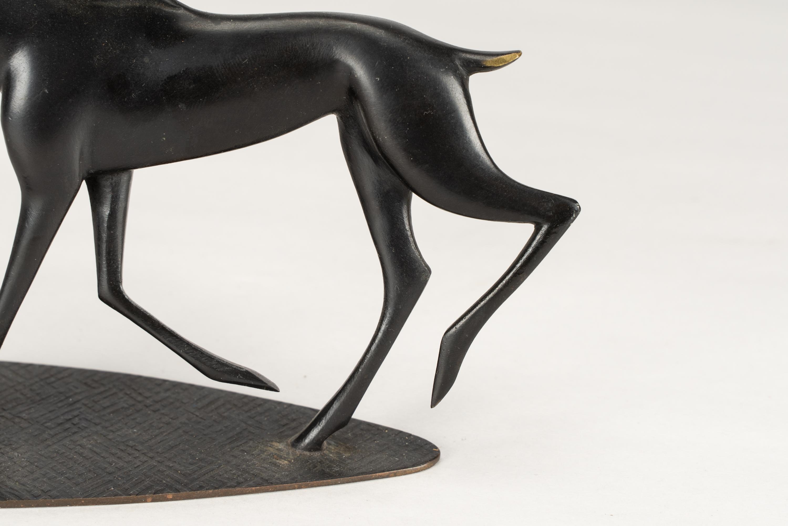 Richard Rohac | RICHARD ROHAC AUSTRIAN BRONZE MOOSE FIGURE | MutualArt