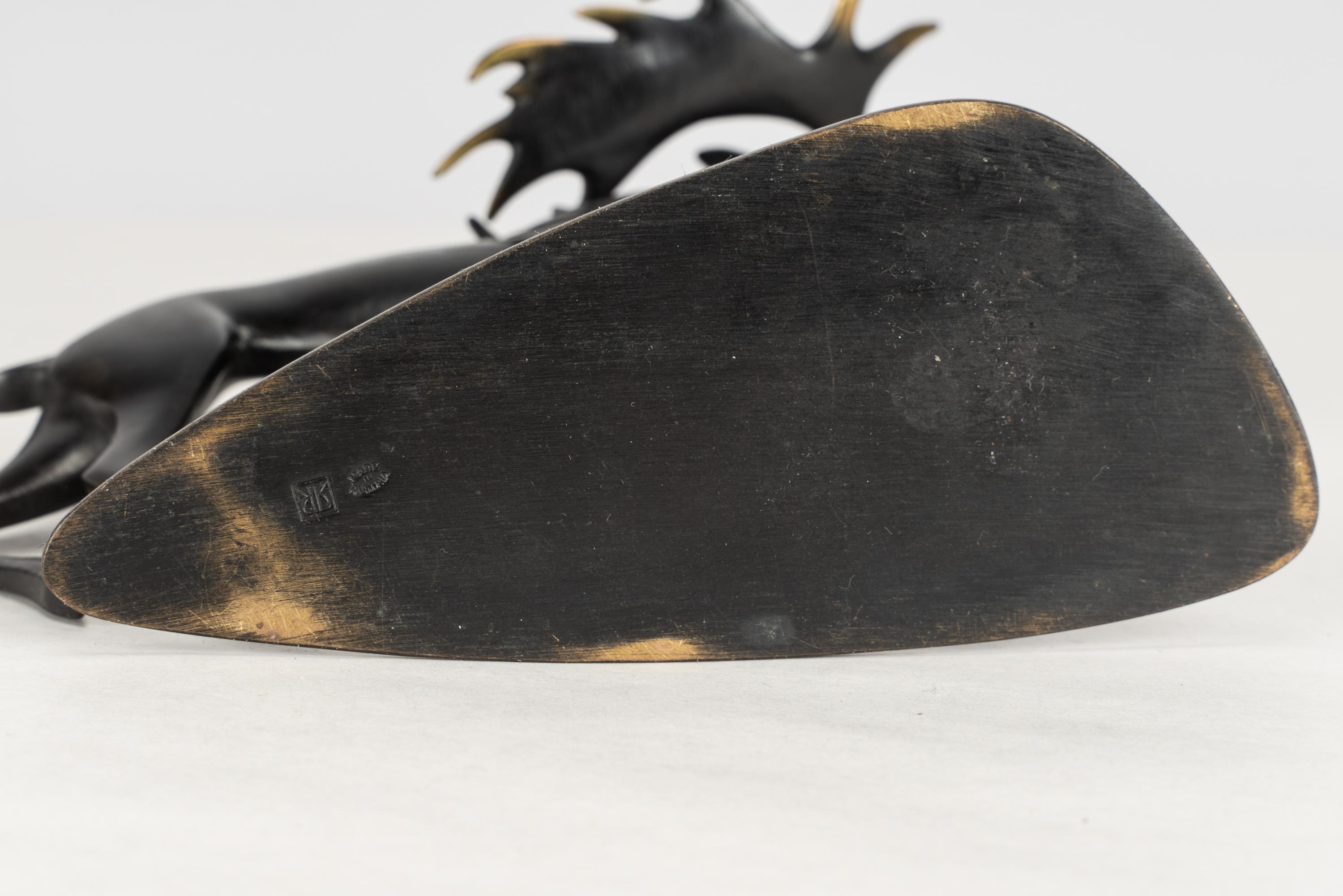 Richard Rohac | RICHARD ROHAC AUSTRIAN BRONZE MOOSE FIGURE | MutualArt