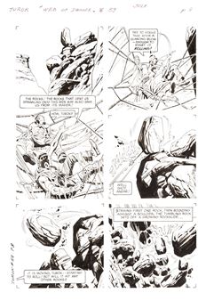 Turok, Son of stone - Web of danger, n. 59 page 7 - Giovanni Ticci