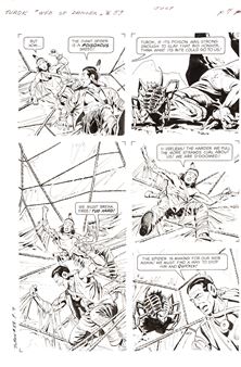 Turok, Son of stone - Web of danger, n. 59 page 8 - Giovanni Ticci