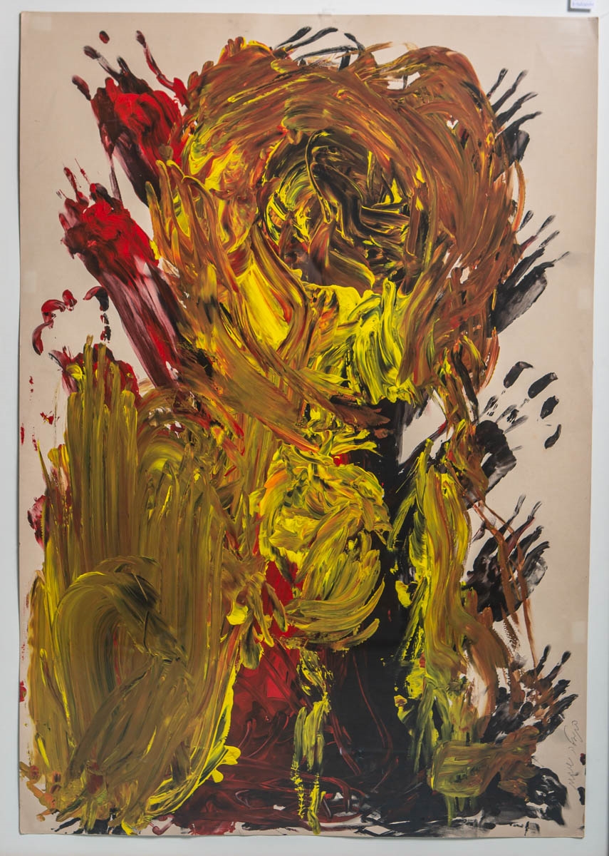 Artwork by Daniella Sheinman, Abstrakte Komposition, Made of Acrylic /Paper