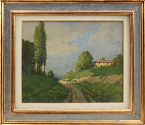 Luci e ombre nel paesaggio by Carlo Musso