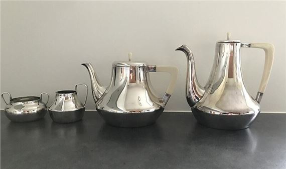 Einar Dragsted | Silverplated coffee and tea service | MutualArt