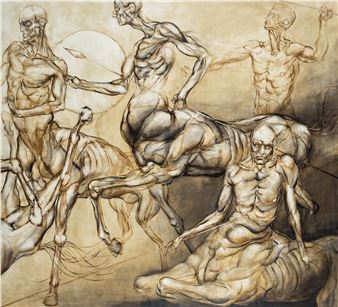 Walka centaurów - Wojciech Pelc