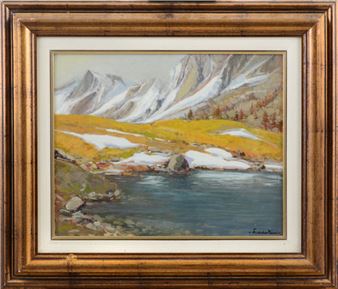 Laghetto sui monti - Francesco Cerioli