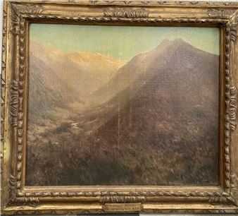 Le soir dans la vallée du Lys - Maurice Dubois