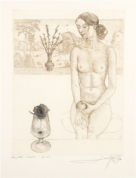 DWA JABŁKA by Leszek Rózga, 1973