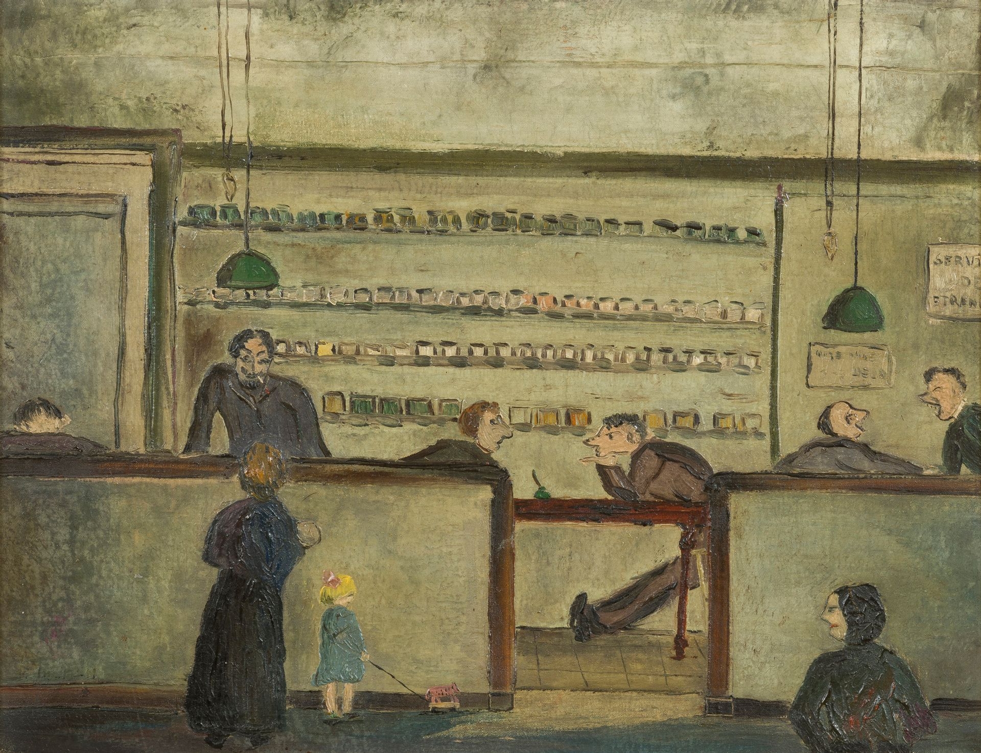 Fred Uhlman Bureau des étrangers à Paris MutualArt