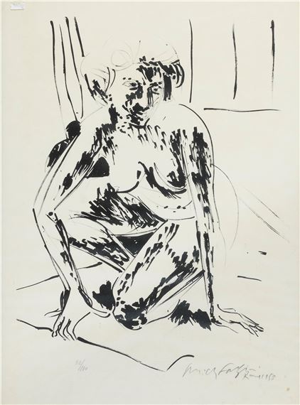 Nudo di donna by Pericle Fazzini, 1958