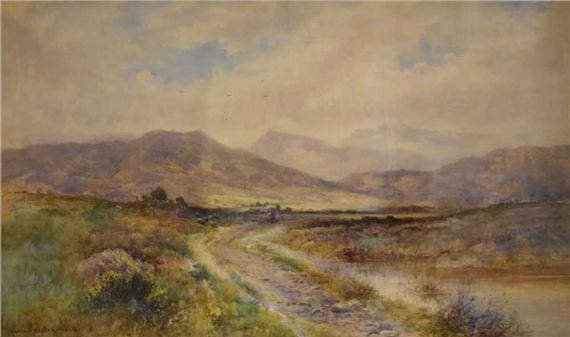Highland landscape by Albert Procter